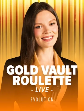Gold Vault Roulette live wheel at Bronze Casino