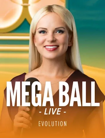 Mega Ball draw with multiplier balls at Bronze Casino